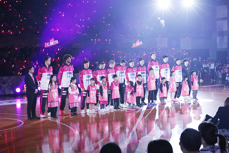 バスケット 秋田ノーザンハピネッツCS進出目指し秋田一丸！