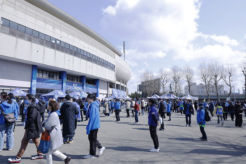 ブラウブリッツ秋田　J2・J3百年構想リーグホーム開幕戦を勝利！